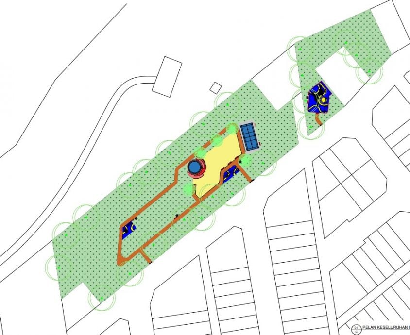 大都会/主文/巴生市厅拨40万改造河边路双溪2B路公园