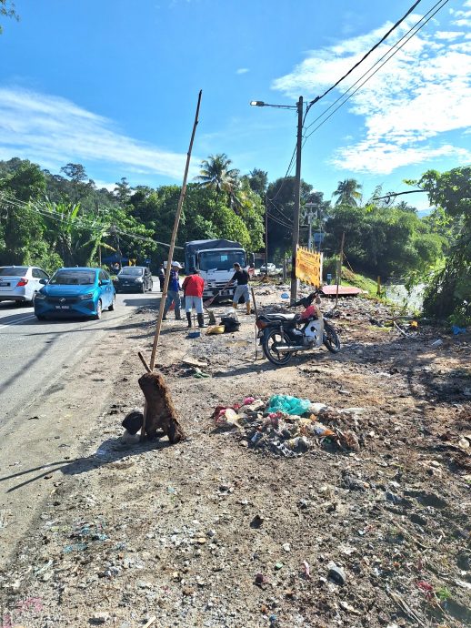 关闭乌冷18哩的垃圾收集站后进行美化