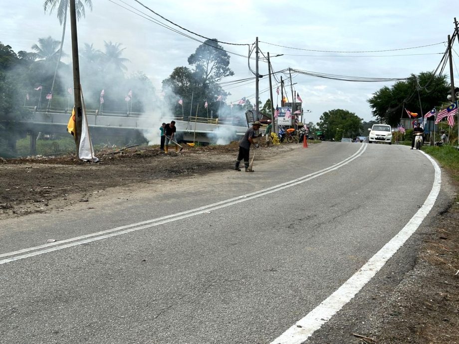 关闭乌冷18哩的垃圾收集站后进行美化