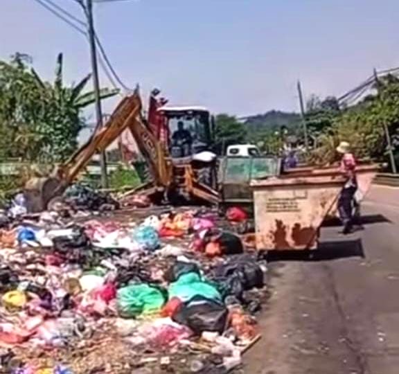 关闭乌冷18哩的垃圾收集站后进行美化