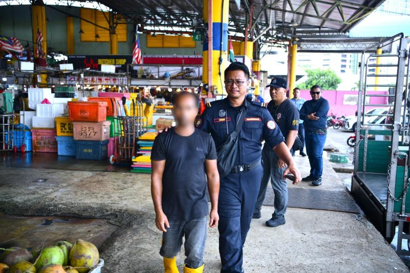 大都会/MBSJ文告：雪兰莪批发市场取缔行动