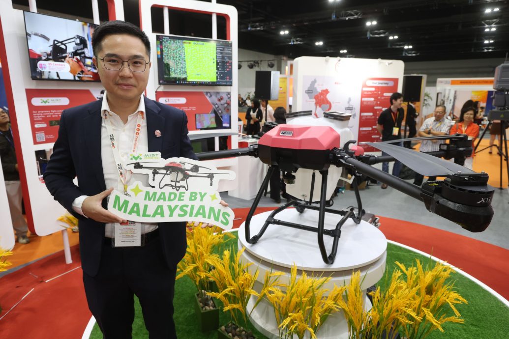 大马研发首款大型无人机亮相!庄君旭:用于喷洒农药