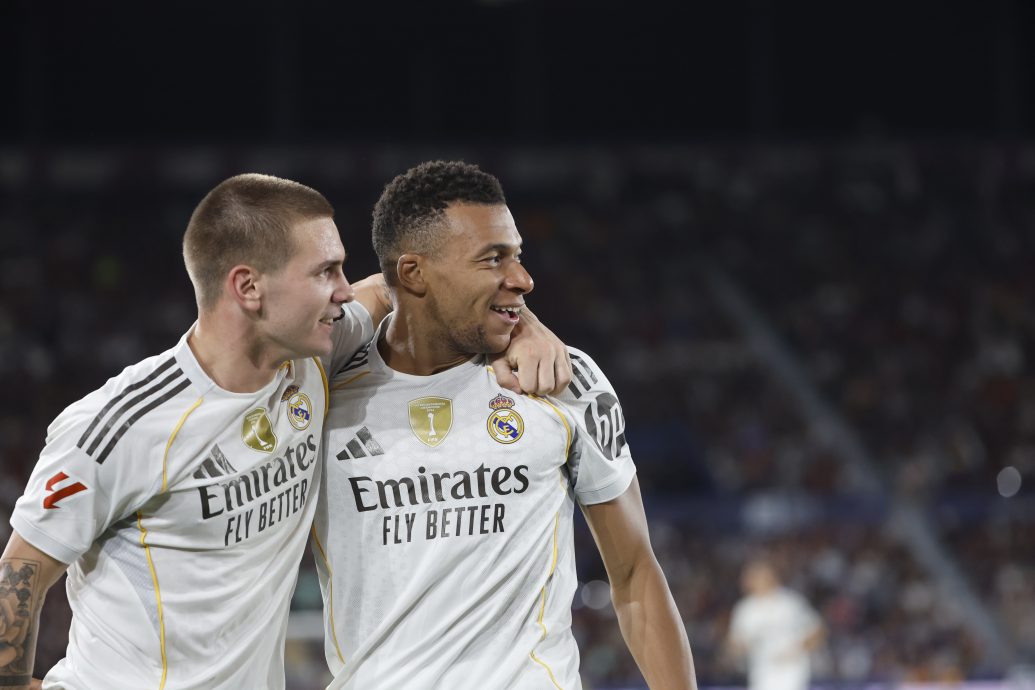 姆巴佩再发威双响炮  皇马强势7连胜开局