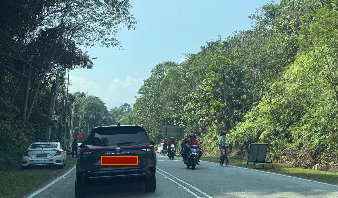 封面-大都会:脚车队云顶山路骑行 轿车司机吓破胆/13图