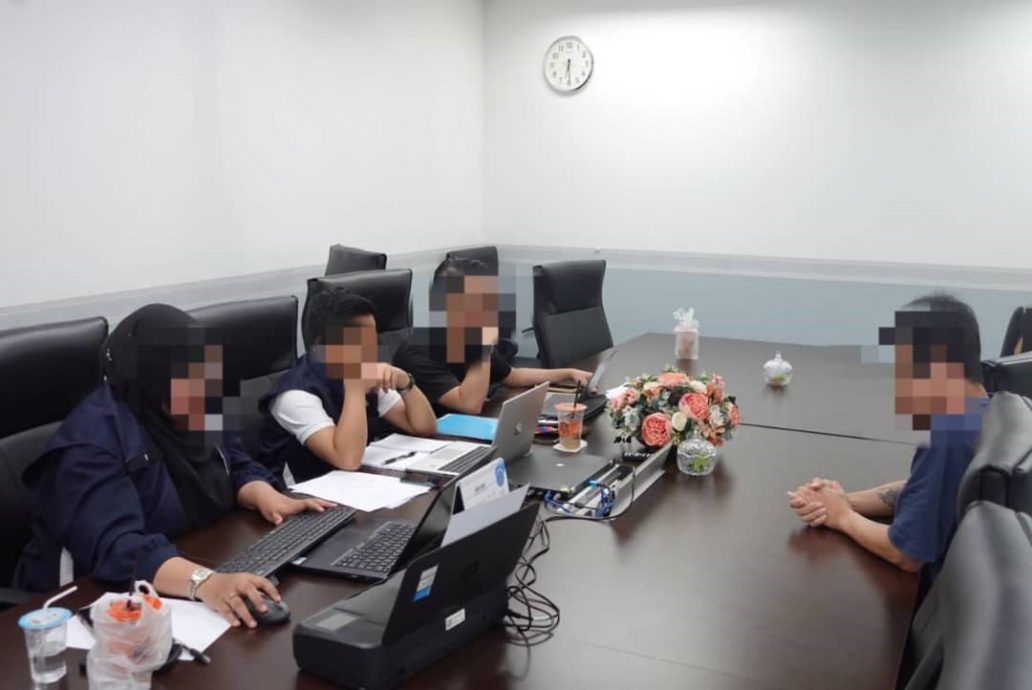 已签/伪基站发送钓鱼短信 MCMC警方逮捕一嫌犯