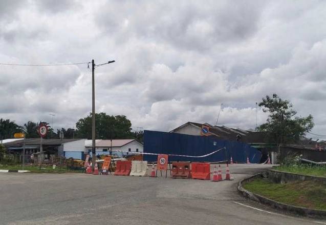 已签发 柔:丽佳花园桥梁河堤地面下陷 县议会关闭2个月加固