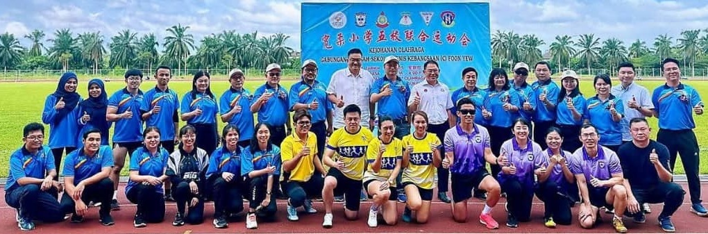 已签发 柔:宽柔小学五校联合运动会 林添顺拨5所寛小各5千