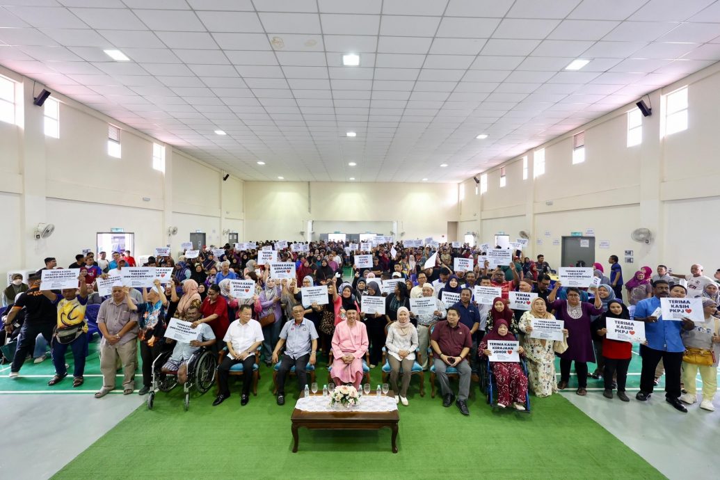 柔佛爱心援助料10月20完成派发 1万4408住民享一次性200令吉现金