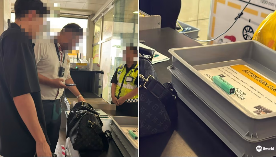 已签发 柔:狮城地铁站严查电子烟 青年持烟遇检转身逃