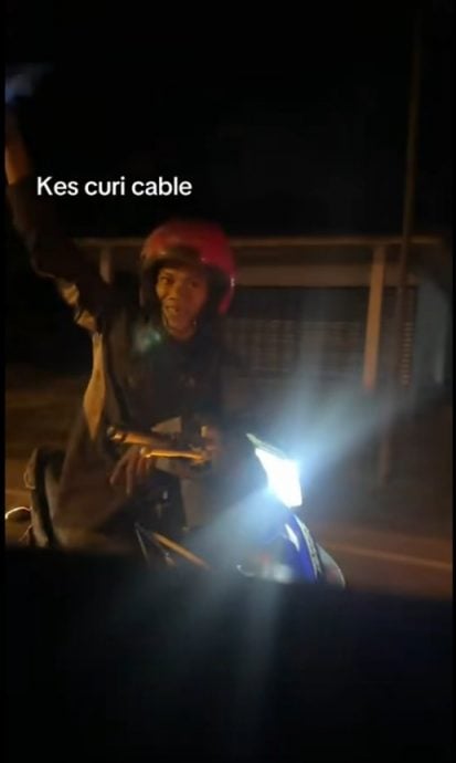 已签发 柔：疑偷电缆遭投报，34岁男毒虫落网