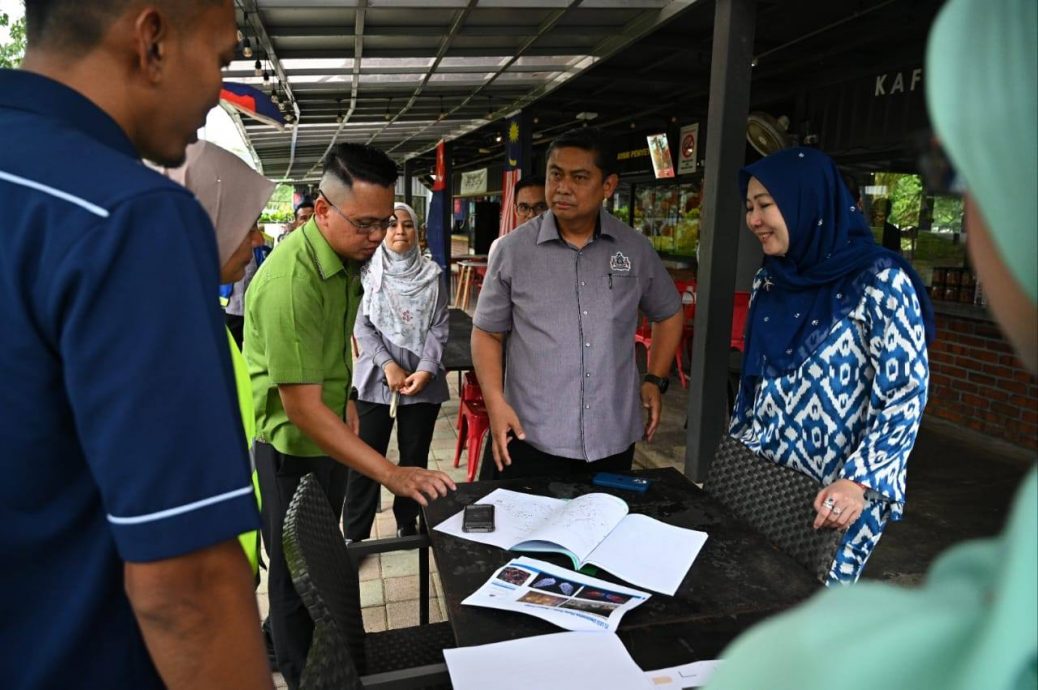 已签发 柔:美化与提升工程如期进行,新山市长率队视察