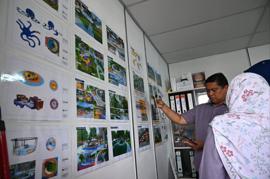 已签发 柔:美化与提升工程如期进行,新山市长率队视察