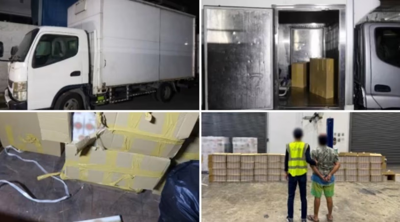 *已签发*柔：狮城二三事：印度男子涉走私香烟被捕 狮城关税局起51万令吉漏税烟