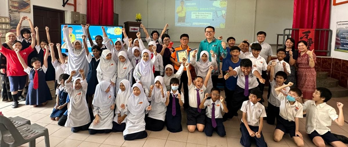 已签发（大北马）助华小生学好英文 李成发办第131场英文工作坊 