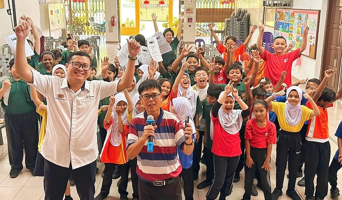 已签发（大北马）助华小生学好英文 李成发办第131场英文工作坊 