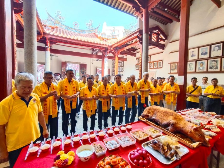 已签发（大北马）马来西亚苏许连宗祠同宗喜见宗祠有了焕然一新的堂皇外观。