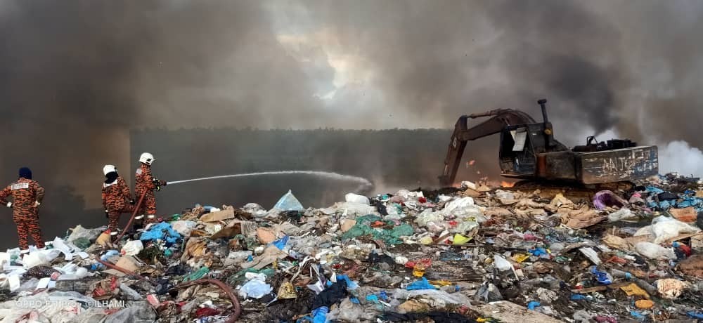 已签发(大北马)高渊楣南浮罗布隆垃圾火灾