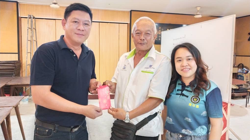 已签发（大北马）黄胤喜：旧店屋的改建工程成为新会所并即将把二楼启用为教育中心