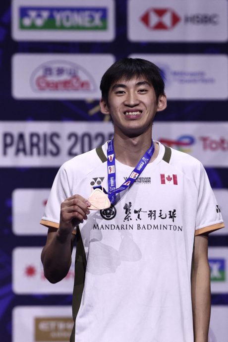巴黎世羽赛| 夺铜为加拿大羽球创历史性突破 赖浩俊考虑停学专注羽球