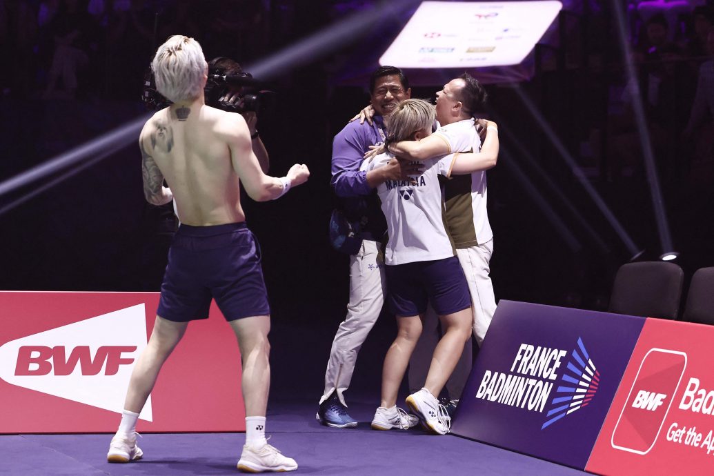 巴黎世羽赛|杰蔚创历史夺混双世冠  雷西：马羽进入新时代