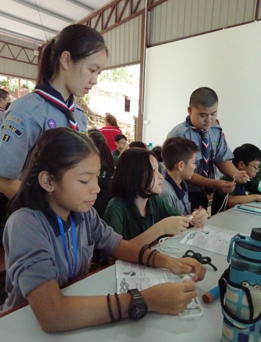 年轻人版主文（大北马）学海学记/觉民中学（童子军协助小学举办一日营）