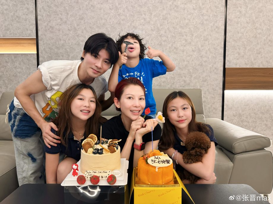 张晋死里逃生后为老婆庆生 蔡少芬：两个一齐过才是好日子