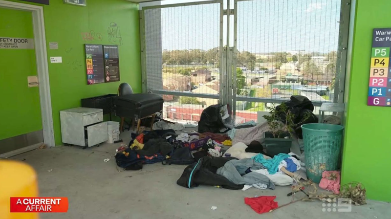 悉尼火车站遭流浪汉、瘾君子霸占,粪便注射器遍地
