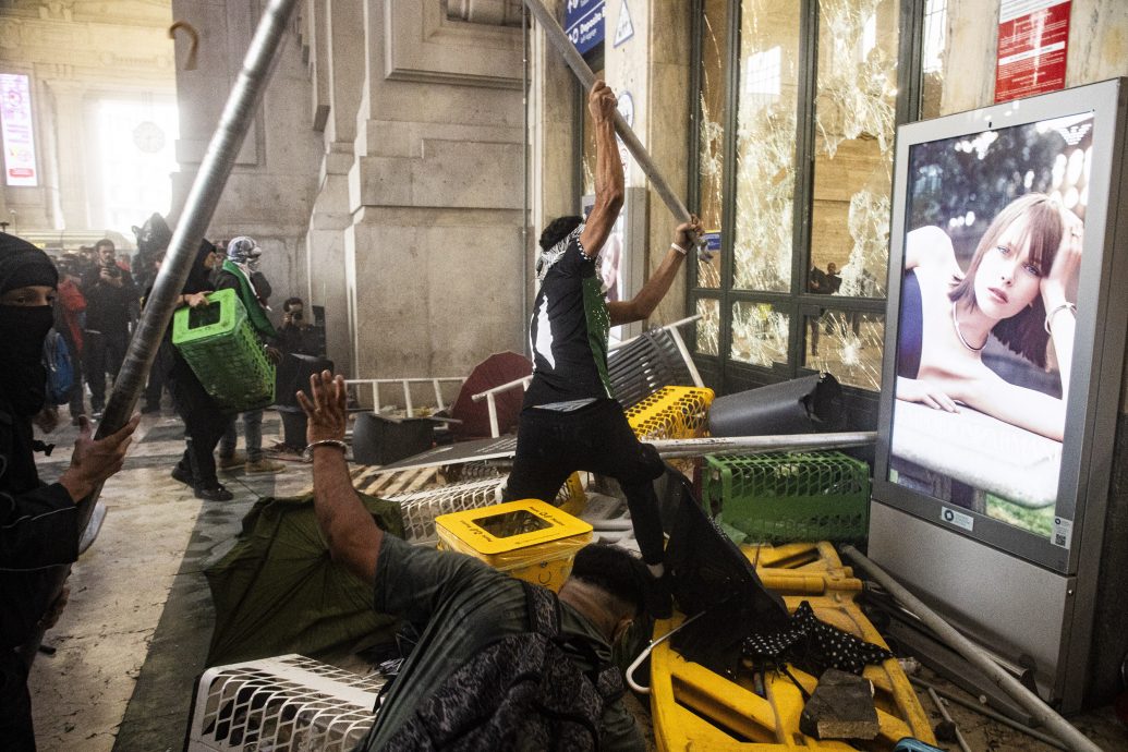 意大利75城市声援巴勒斯坦示威　米兰爆发警民冲突