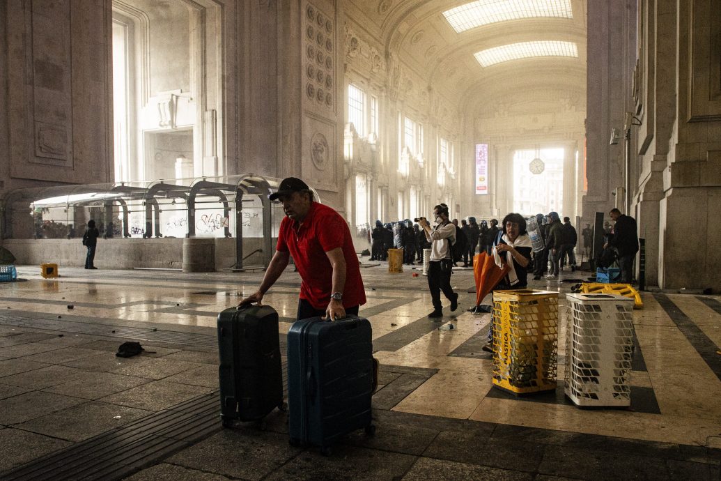 意大利75城市声援巴勒斯坦示威　米兰爆发警民冲突