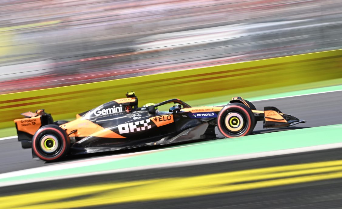 意大利站F1大赛车| 首日练习飙最快成绩  诺里斯技压群雄