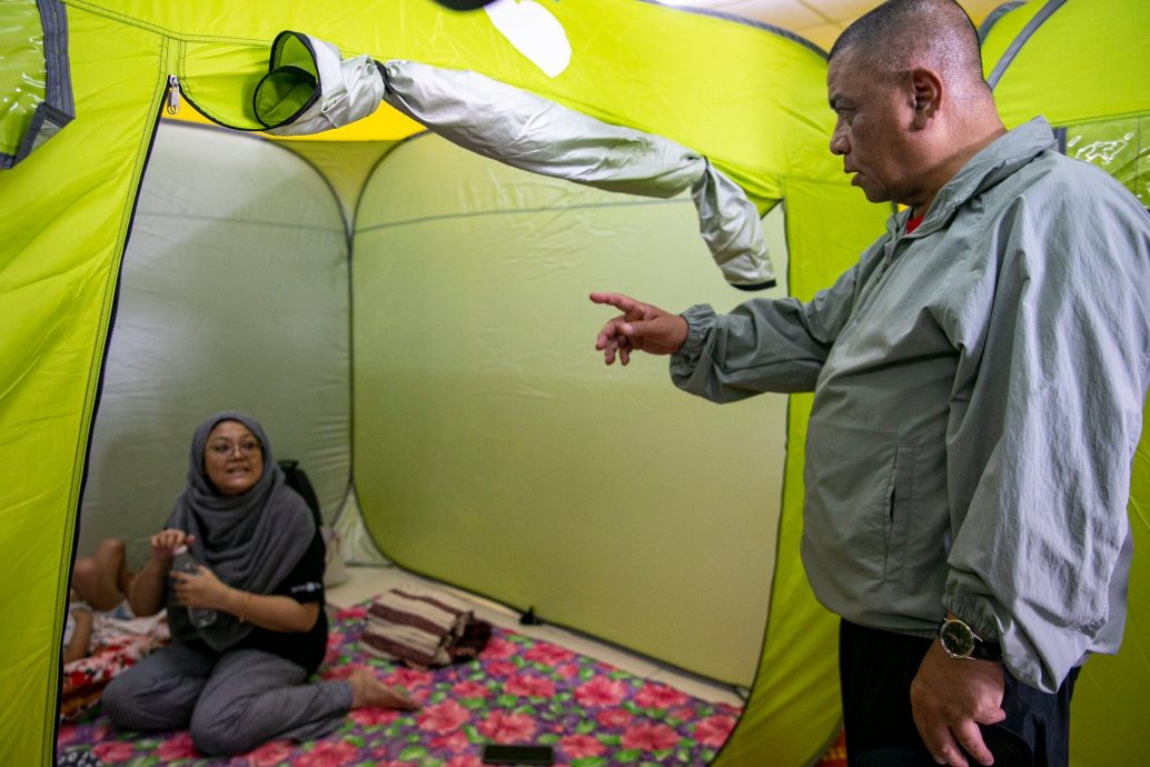 慕亚林县灾民减少 仕林河水位仍处警戒水平