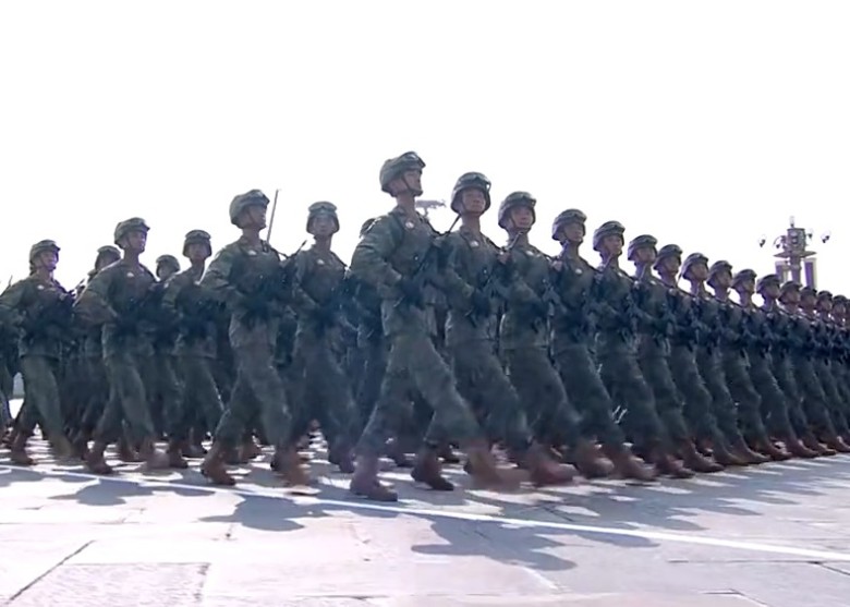抗战胜利80周年阅兵　三支兵种方队首次亮相
