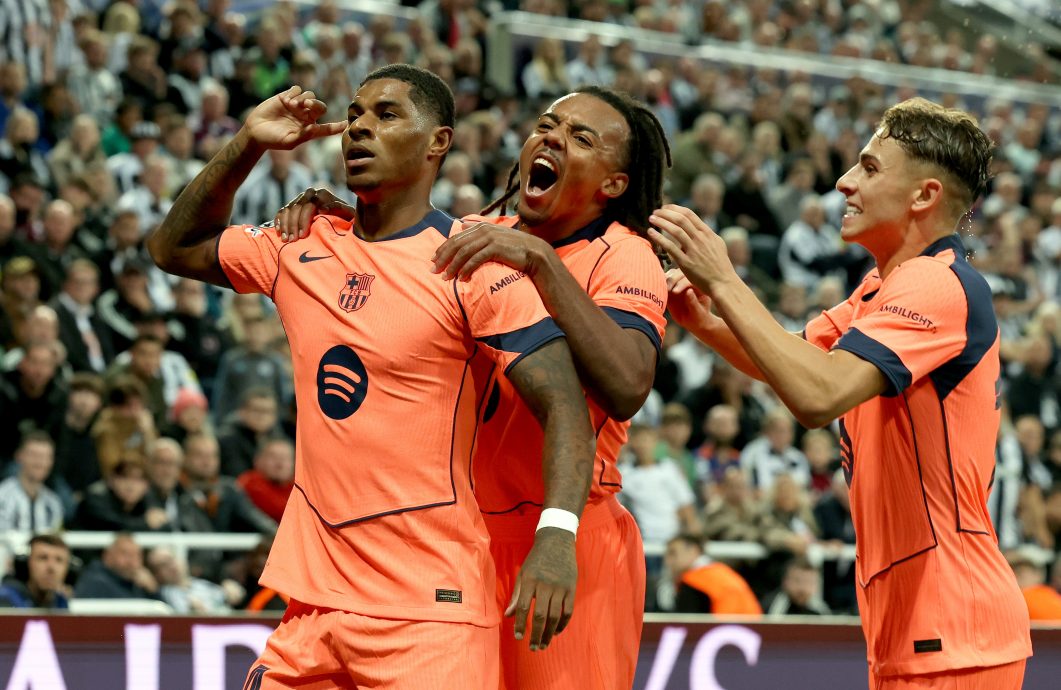 拉什福德双红炮绽光芒  巴塞客场2比1擒鹊