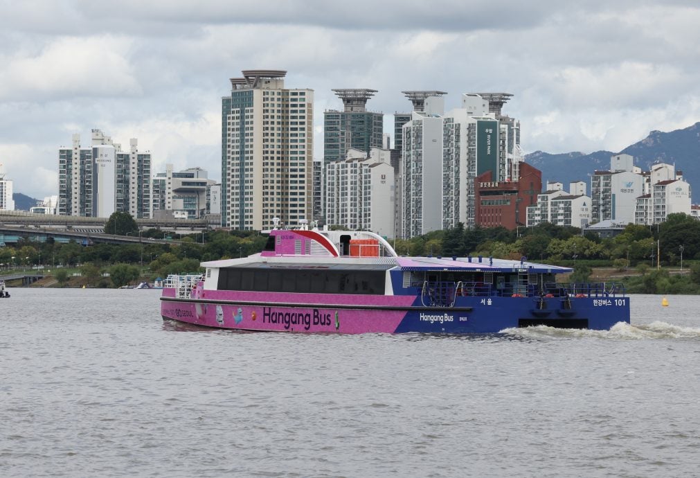 拚图)首尔水上汉江巴士正式上路