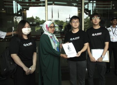  提交UPU录取不公投诉报告 马大新青年促高教部废预科班