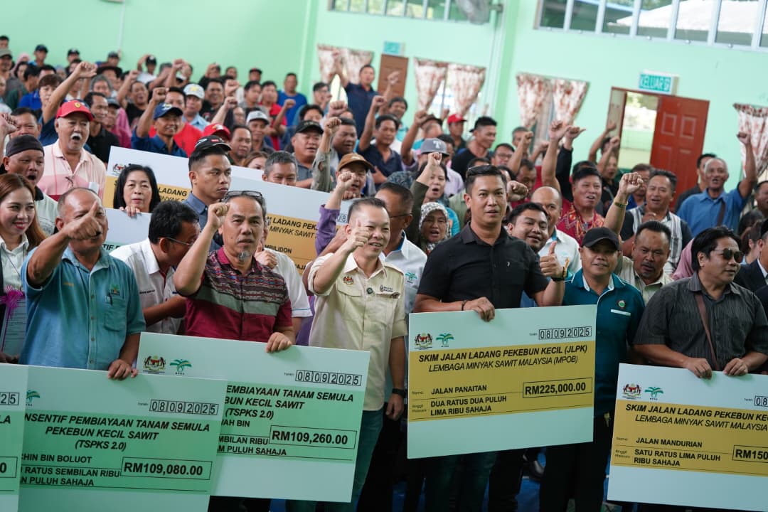 政府拨款逾200万令吉 陈泓缣:强化必达士油棕小园主