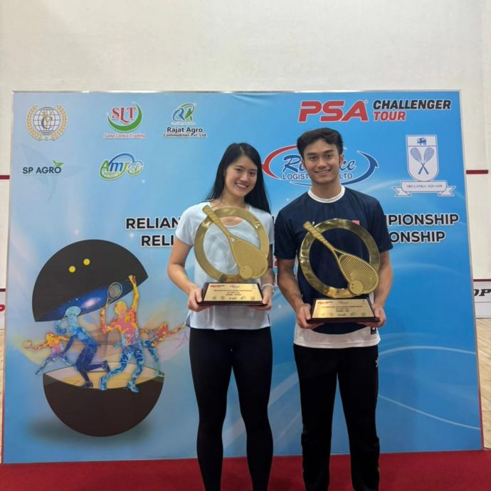 斯里兰卡壁球挑战赛|李勇亿称王傅玉娴封后 大马双喜临门