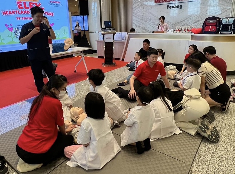 明日上网（大北马）槟城双威医疗中心办Elfy心乐探险