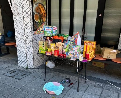 普渡台上有洗衣珠 好兄弟:洗衣机呢?