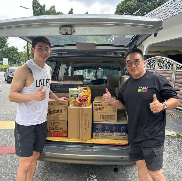 暖势力/陈堂杰·赛场夺冠生活行善·数年默默捐物资助人