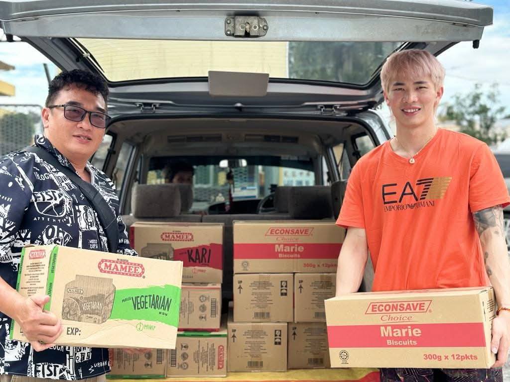 暖势力/陈堂杰·赛场夺冠生活行善·数年默默捐物资助人