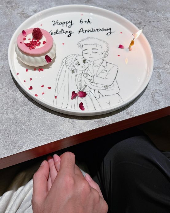 杨丞琳结婚6周年晒牵手照 感性告白李荣浩谢谢你陪伴