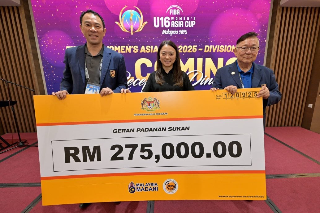 杨巧双看好大马女篮　拨9.9万助力东运再创辉煌