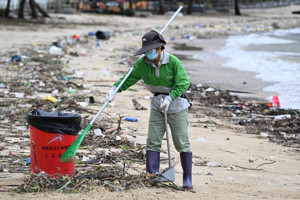 桦加沙远离 香港机场航班逐步恢复正常 百人受伤