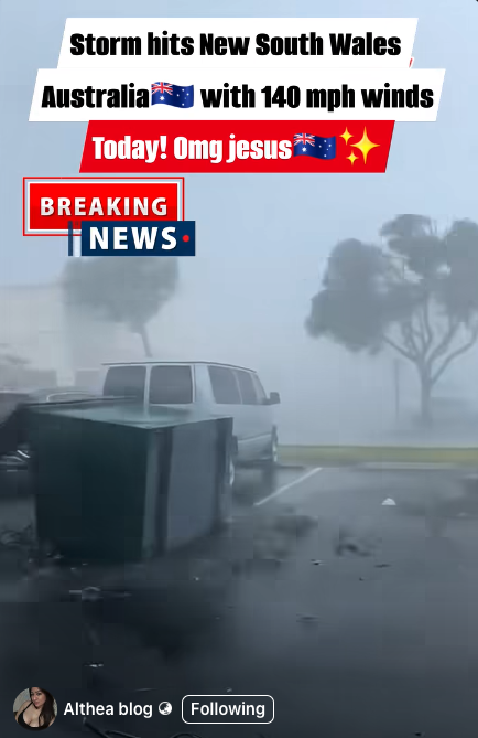 求真（全国版）网传澳洲多个城市遭风暴袭击 实为过往极端天气事件组成