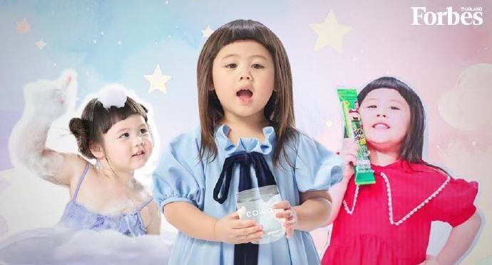 泰时尚女王小女儿超吸金 3岁拿下8大品牌代言