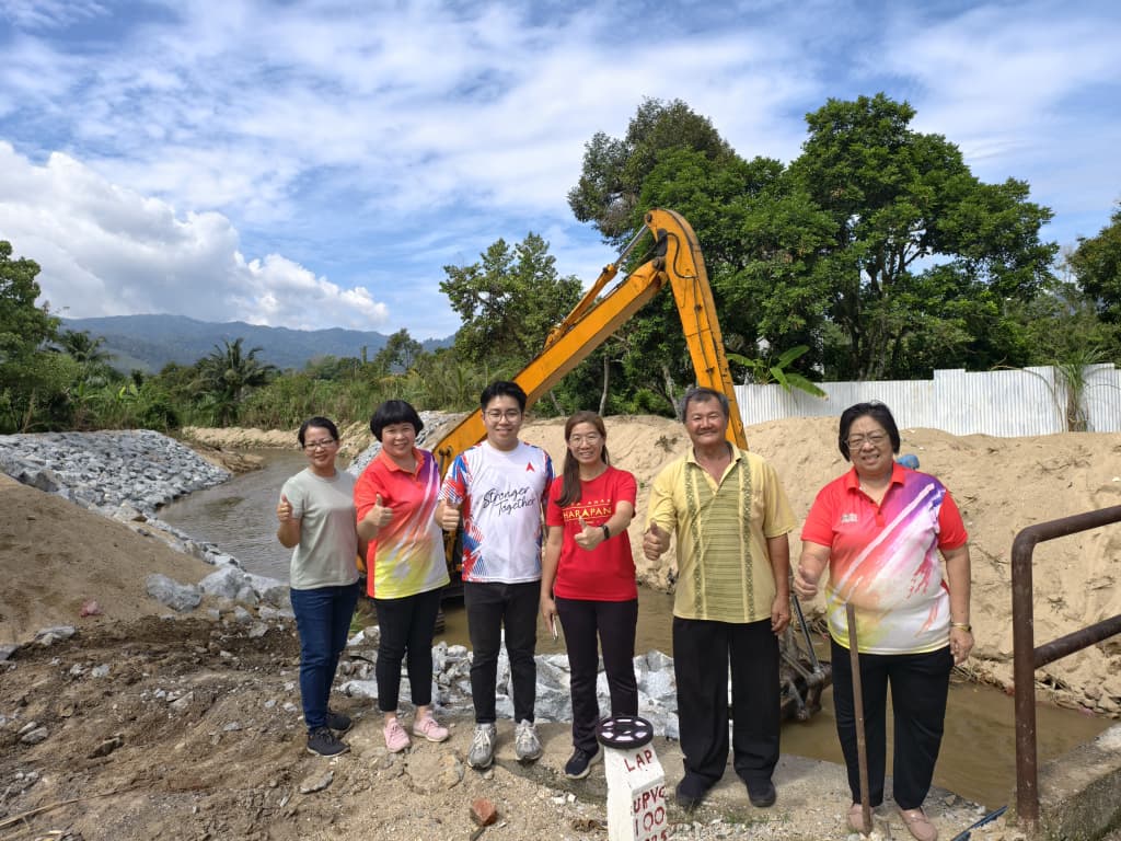 火较背河堤修复工程火速推进 温凯程:9月初全面竣工