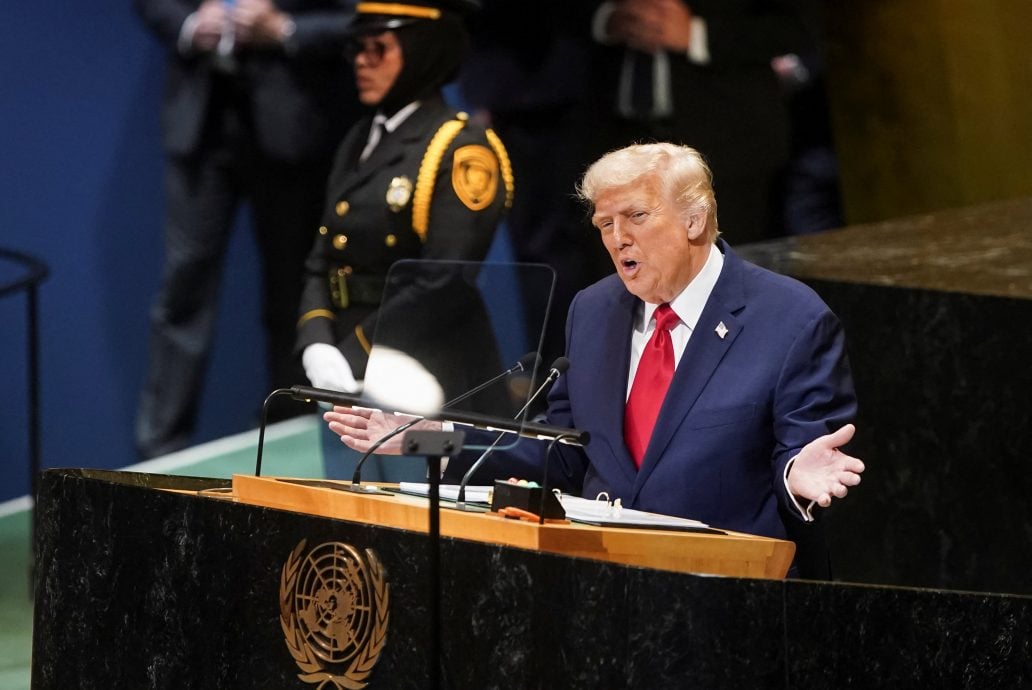 特朗普联大上再批中印向俄购买能源