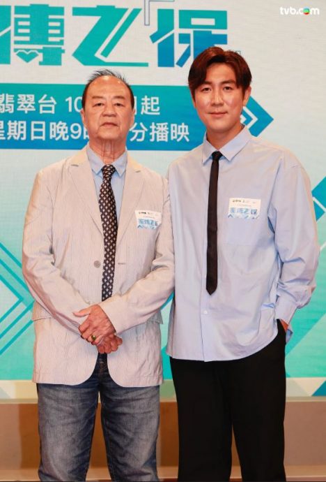 狄龙爷孙如饼印 隔8年父子合作当场训话