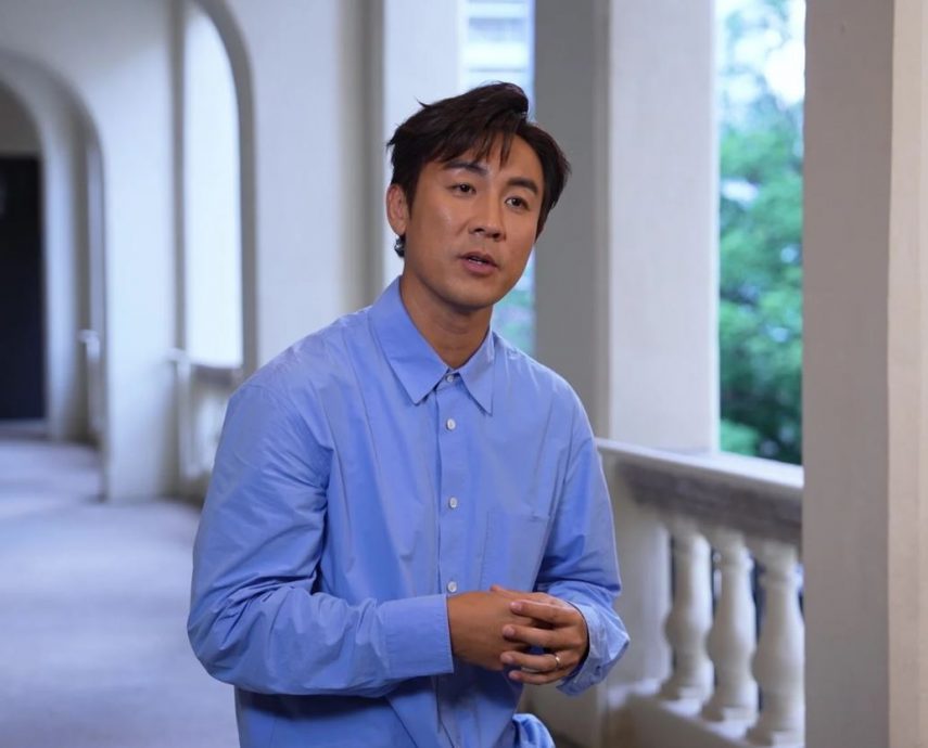 狄龙爷孙如饼印 隔8年父子合作当场训话